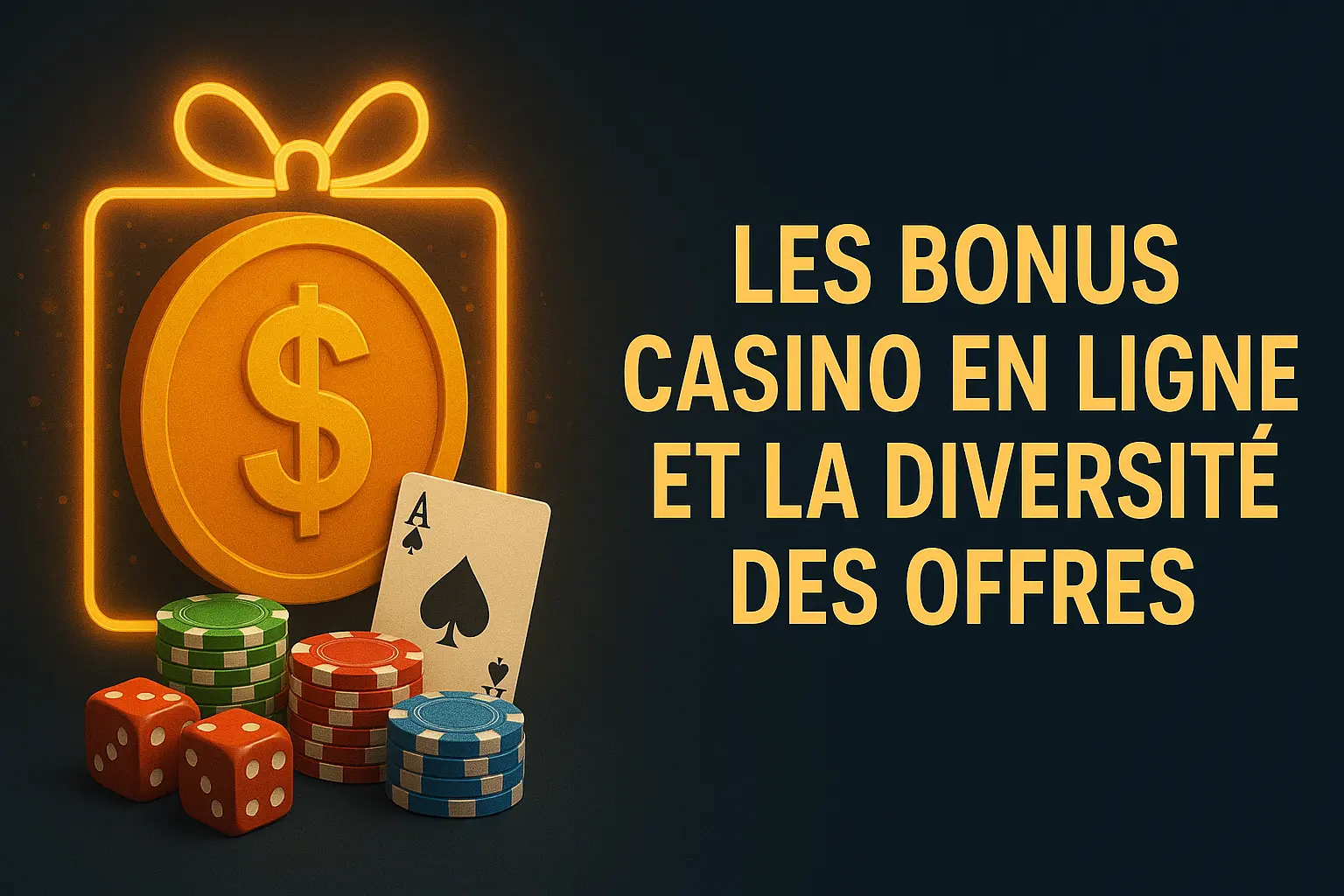 Les bonus casino en ligne et la diversité des offres